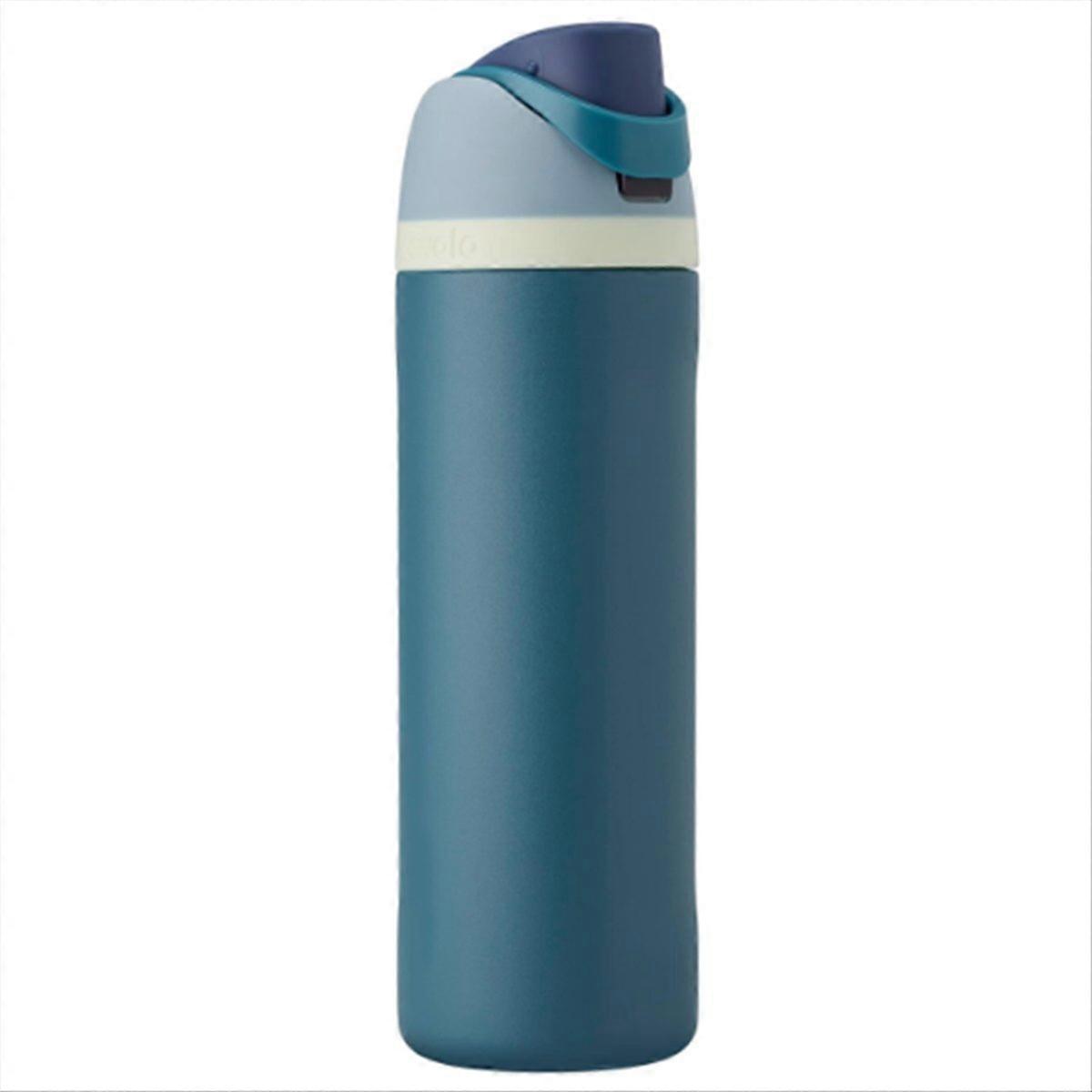 Insulated Stainless Steel Water Bottle with Straw for Sports