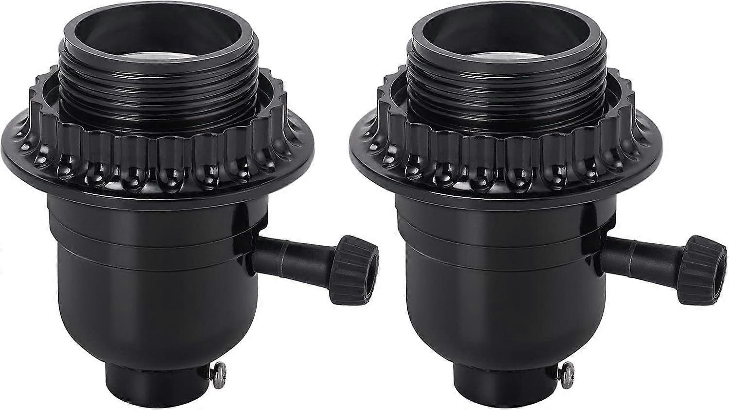 E26 Lamp Socket Replacement. Turn Switch Knob ON/Off. Threaded Medium Base Light