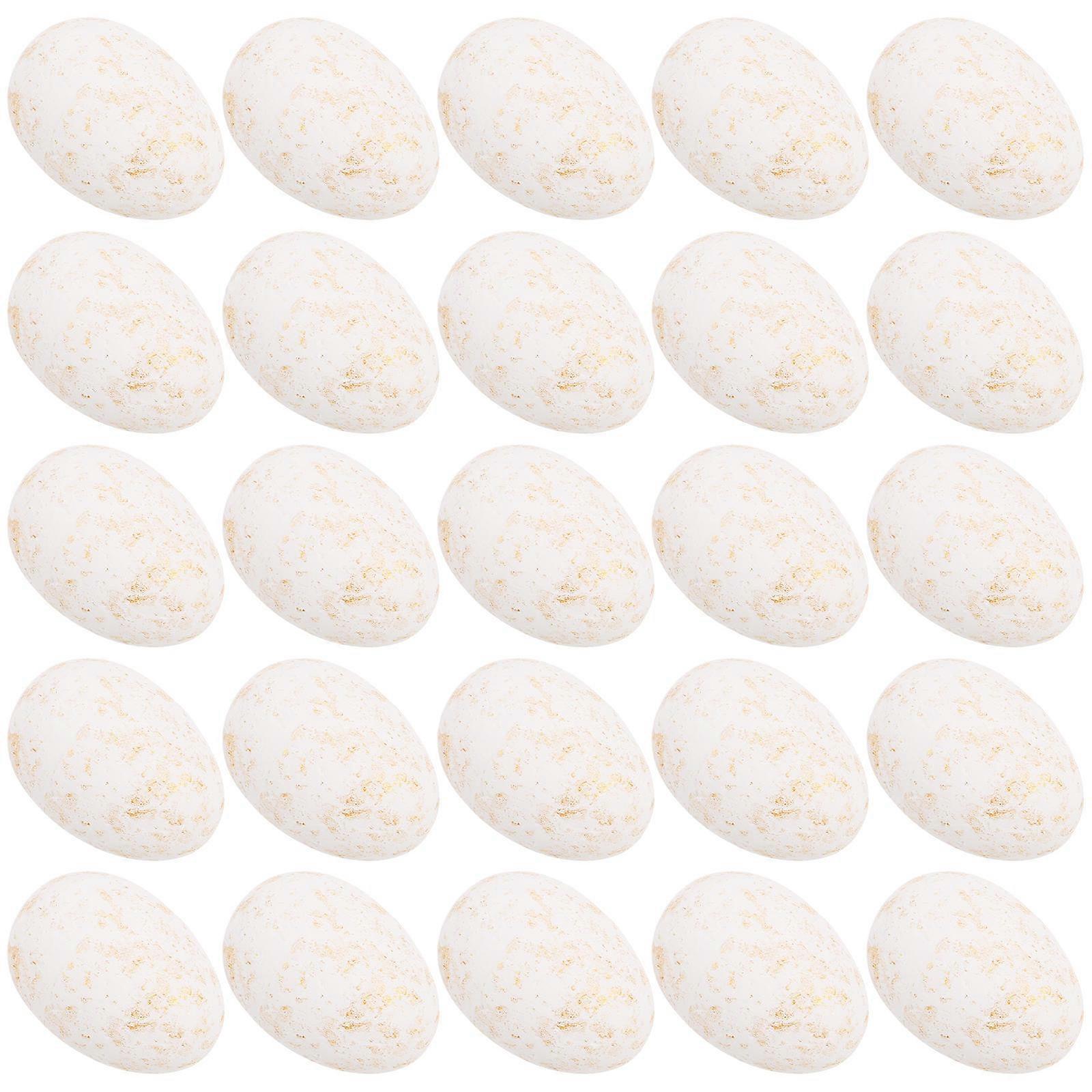 Easter Foam Eggs Decorations Creative Artificial Egg Ornaments for 40Pcs Set