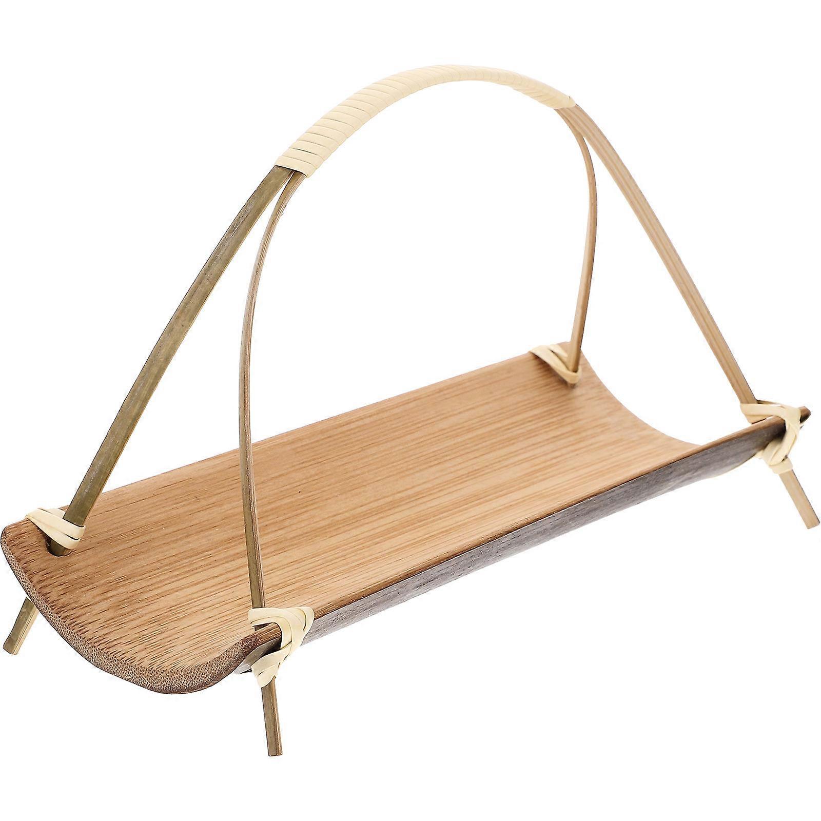 Serving Tray Sushi Plate for Serving Beige Snack Plate