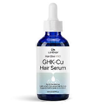 Hair Elixir PRO GHK-Cu Copper Peptide Hair Serum, Gentle Daily Non-Greasy Scalp Health Formula for Thinning Hair, Hair Growth Serum for Men & Women, 6