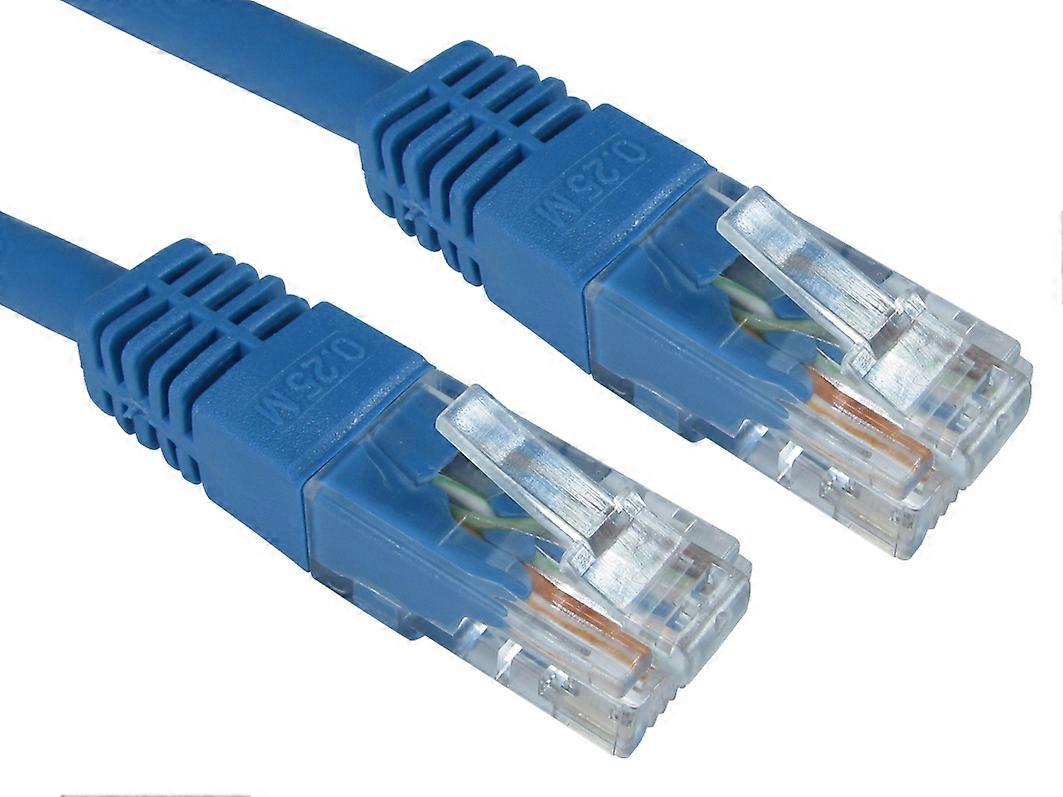 CMS Cables 30m Cat6 Networking Patch Cable - Blue