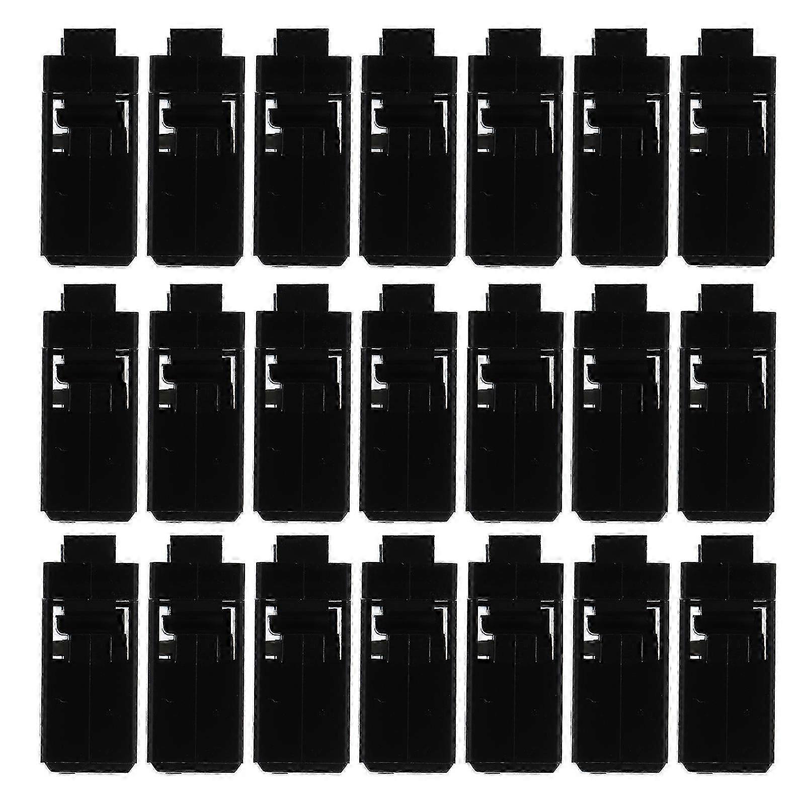 Trash Can Accessories Plastic Buckles compatible with 200Pcs Self-Locking Switch