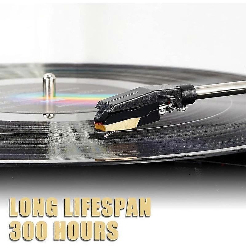 Stylus Needle Cleaning Turntable Record Replacement 3pcs Record with Player
