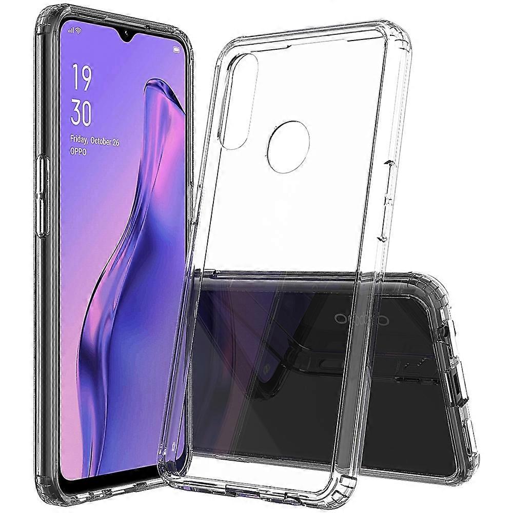 For OPPO A31 Shockproof Scratchproof TPU + Acrylic Protective Case