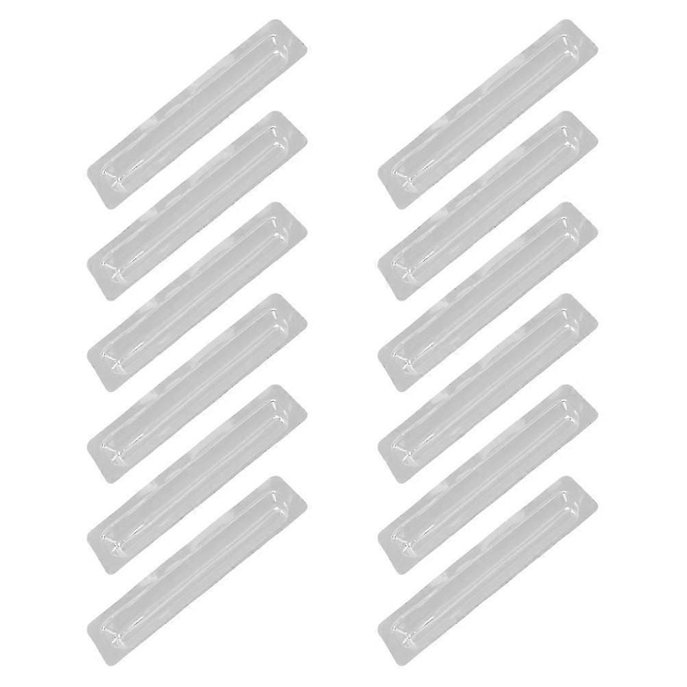 12Pcs Plastic Clock Pointer Protection Box Transparent for Wall Clock Hands
