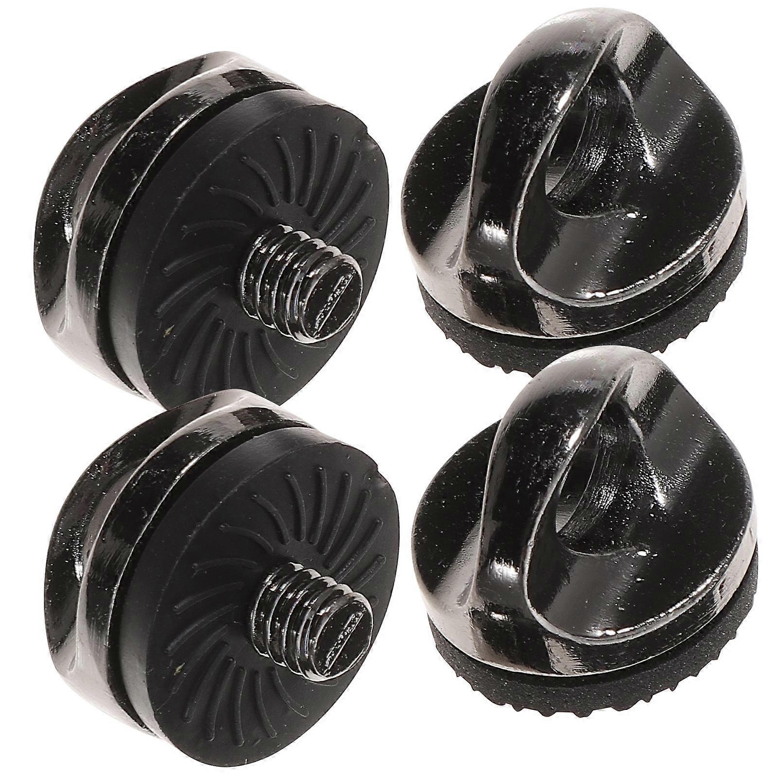 4pcs Camera 1/4 Inch Thread Screw Shoulder Strap Mounting Screw Camera Supply