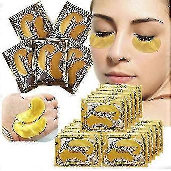 50 Pair Collagen Eye Mask Gold Powder Eye Patch Anti Wrinkle Moisturizing Under Eyes Pads 2026 New