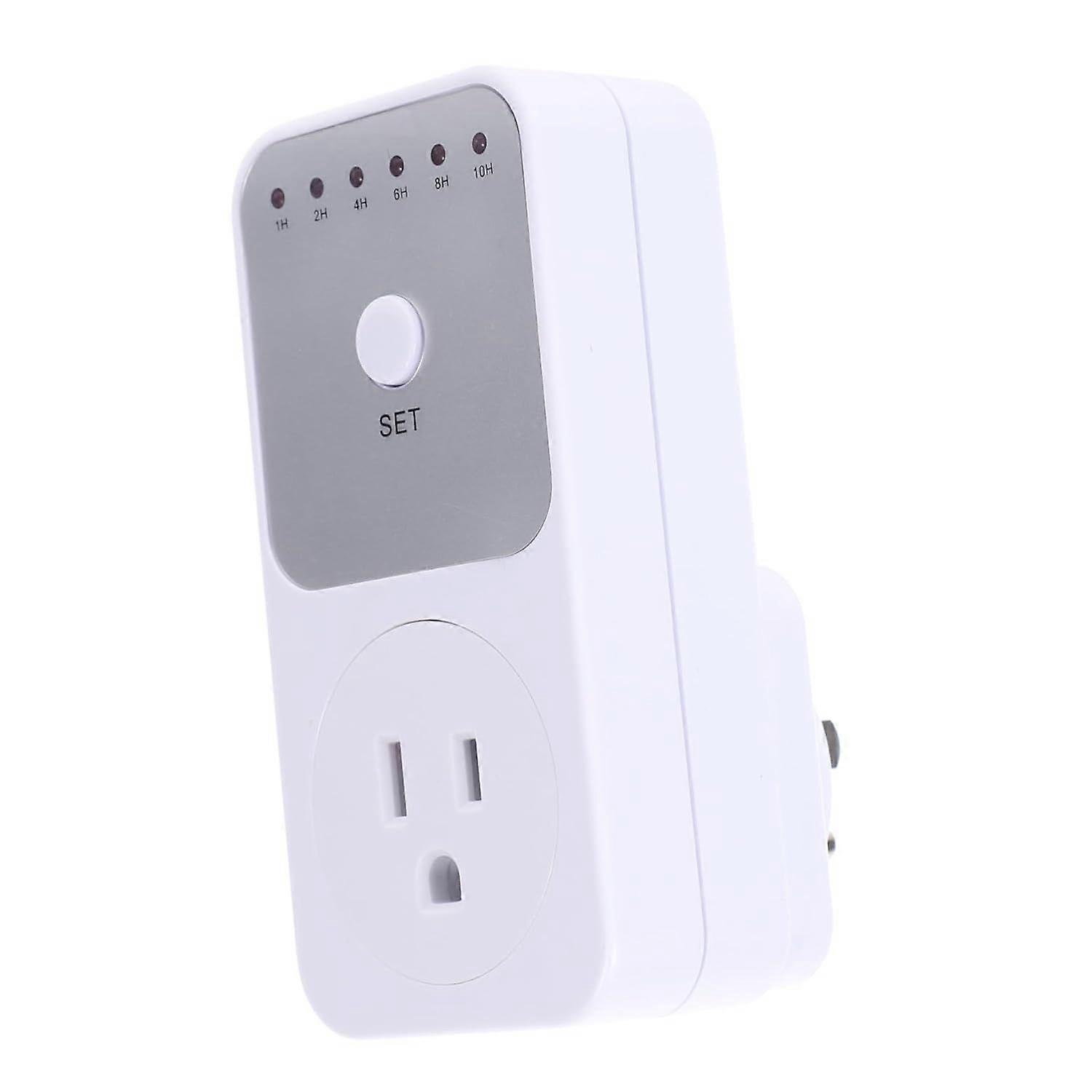 Outlet Timer Plug Electrical Lamp Timer 1h-10h Setting Home Usage Us Ac110v