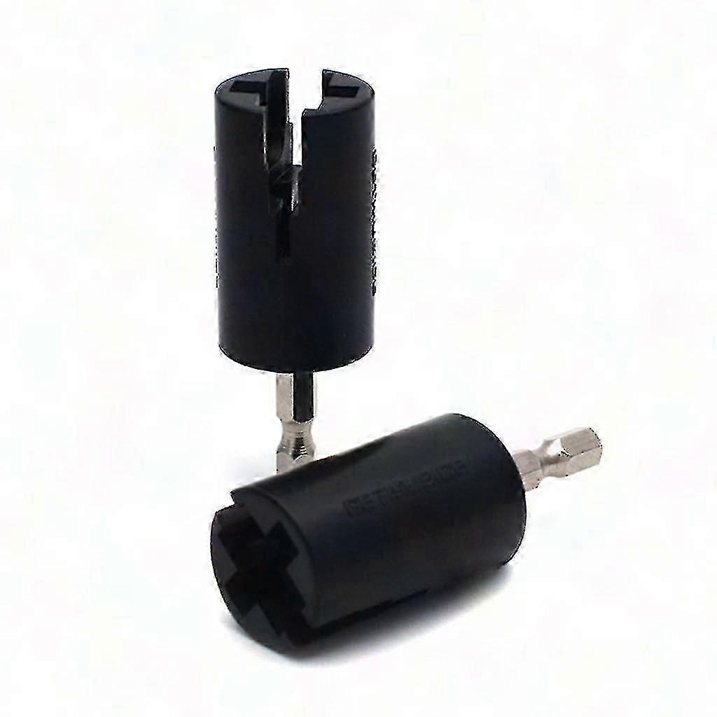 2 Pcs Electric Guitar String Winder Drill Attachment Peg Puller Tool