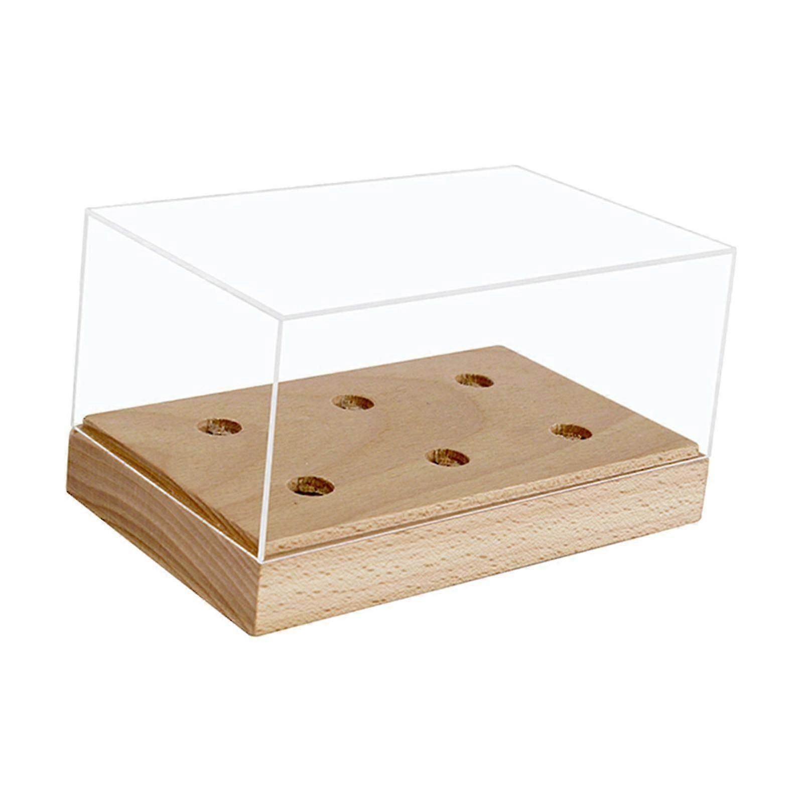 Clear Turntable Headshell Storage Box Accessory High End for Phonograph