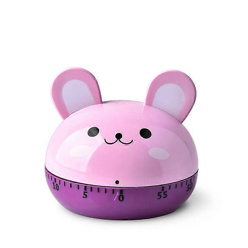 2 pcs Cute Kitchen Timer Mechanical Timer for Kids ( Rabbit)