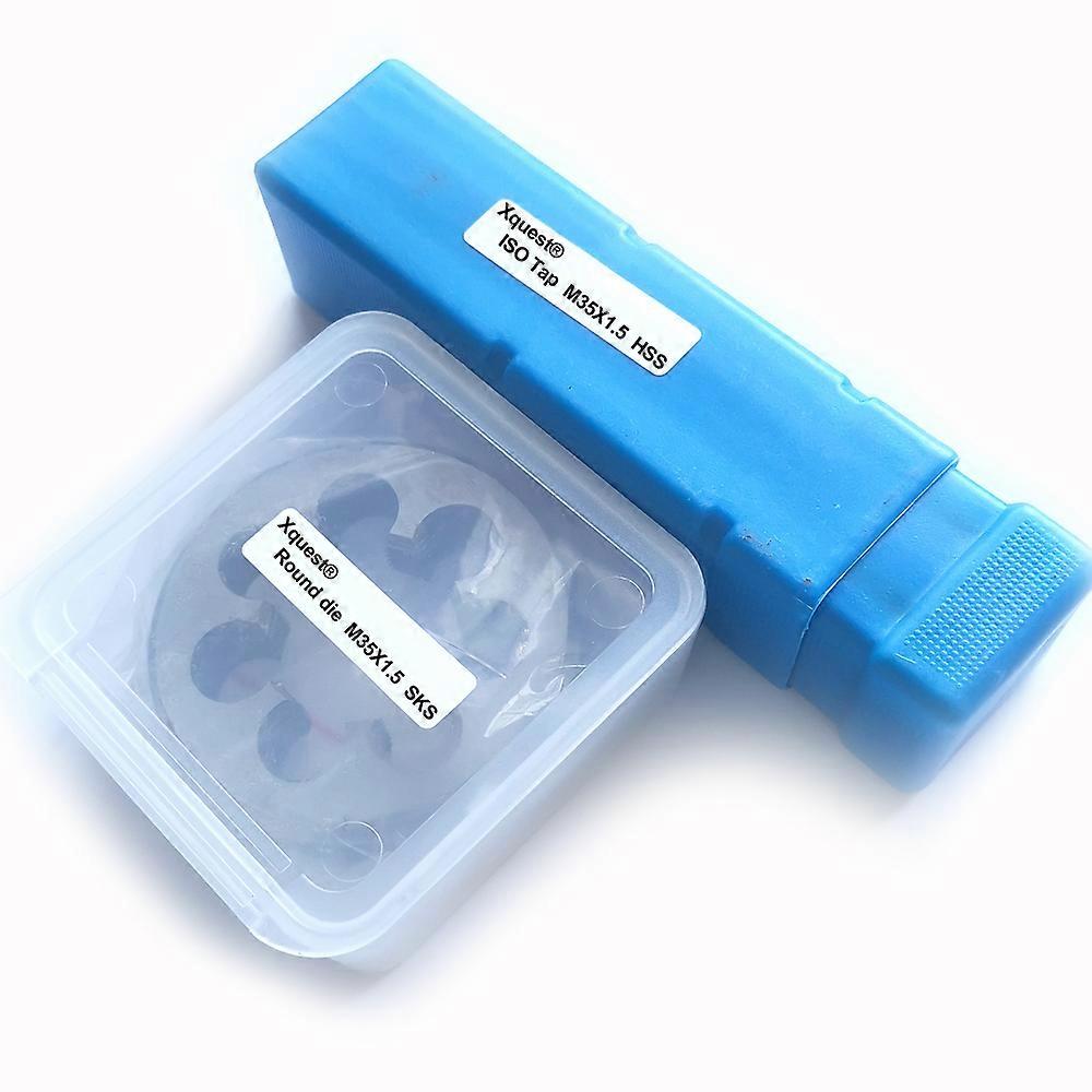 2pcs Metric screw Thread Tap and Die set machine plug taps dies sets