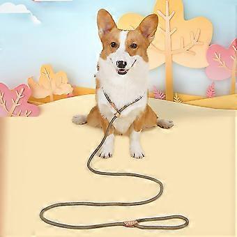 1.8m Dog Leash Bite-resistant Adjustable Training Belt Nylon Rope Pet Traction Tool Dog Supplies