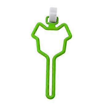 Dog Poop Bag Holder Waste Bag Carrier Adjustable for Leash Pet Supply Green 26-27
