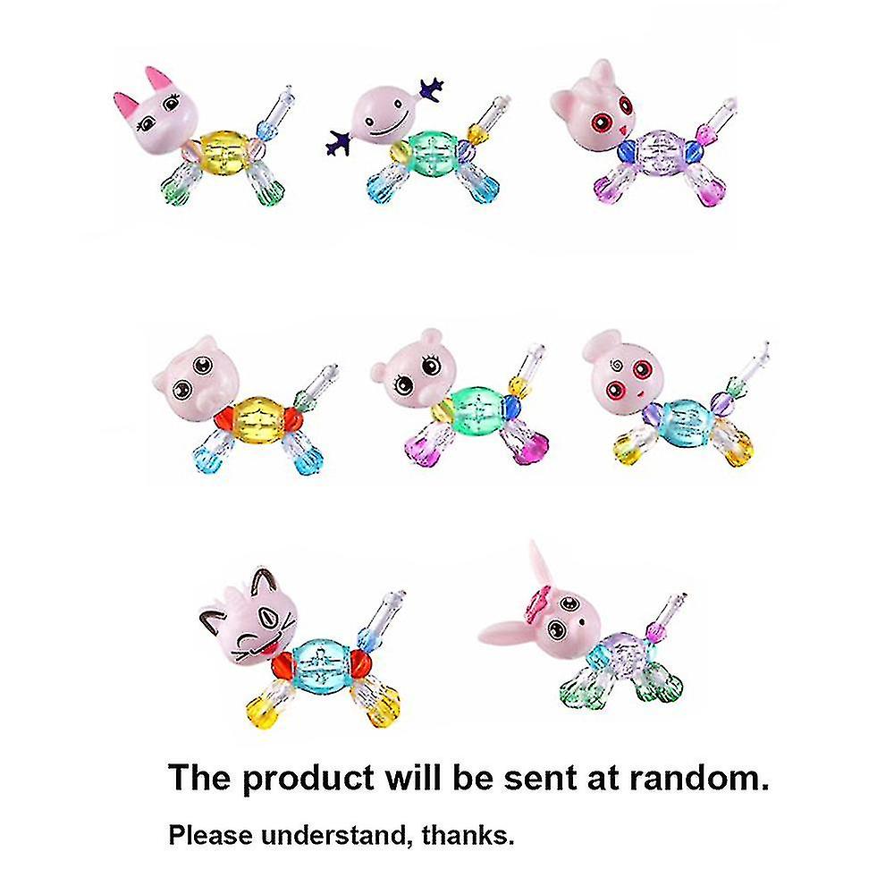 Cadena de mano transformable con forma de animal mágico para niños, sorpresa