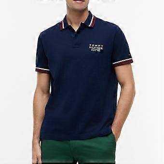 Tommy Hilfiger Polos Mw0mw43379 Rwb Collar Cuff Detail P