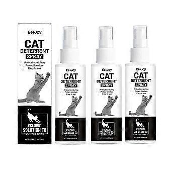 3x Kittens training spray to stop scratching Aid cat training, corrects destructive habits. indoor training