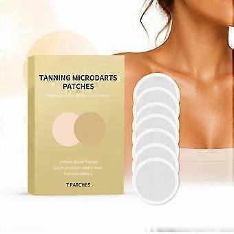SunFree Glow Microdart Self Tanning Patches, Portable NoSun Tan Patch for Women & Men, StreakFree Natural Bronzed Glow, TravelFriendly for All Skin Ty