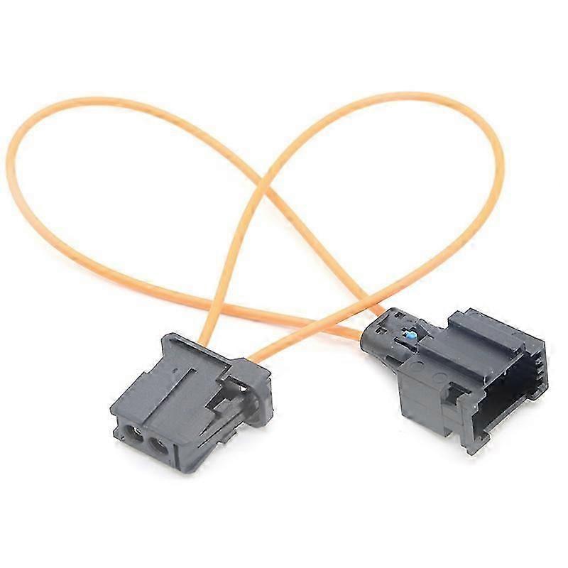 MOST fiberoptisk loopbypass hane & hona kitadapter för