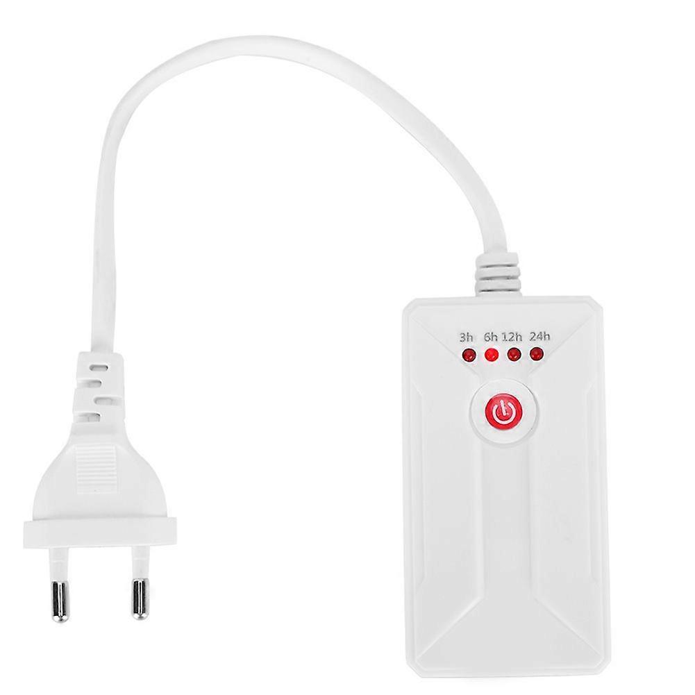 Aquarium Timer Switch Standard Intelligent Loop MultiSegment Timer EU Plug 220V(ZYT21 MultiSegment TimerWhite )