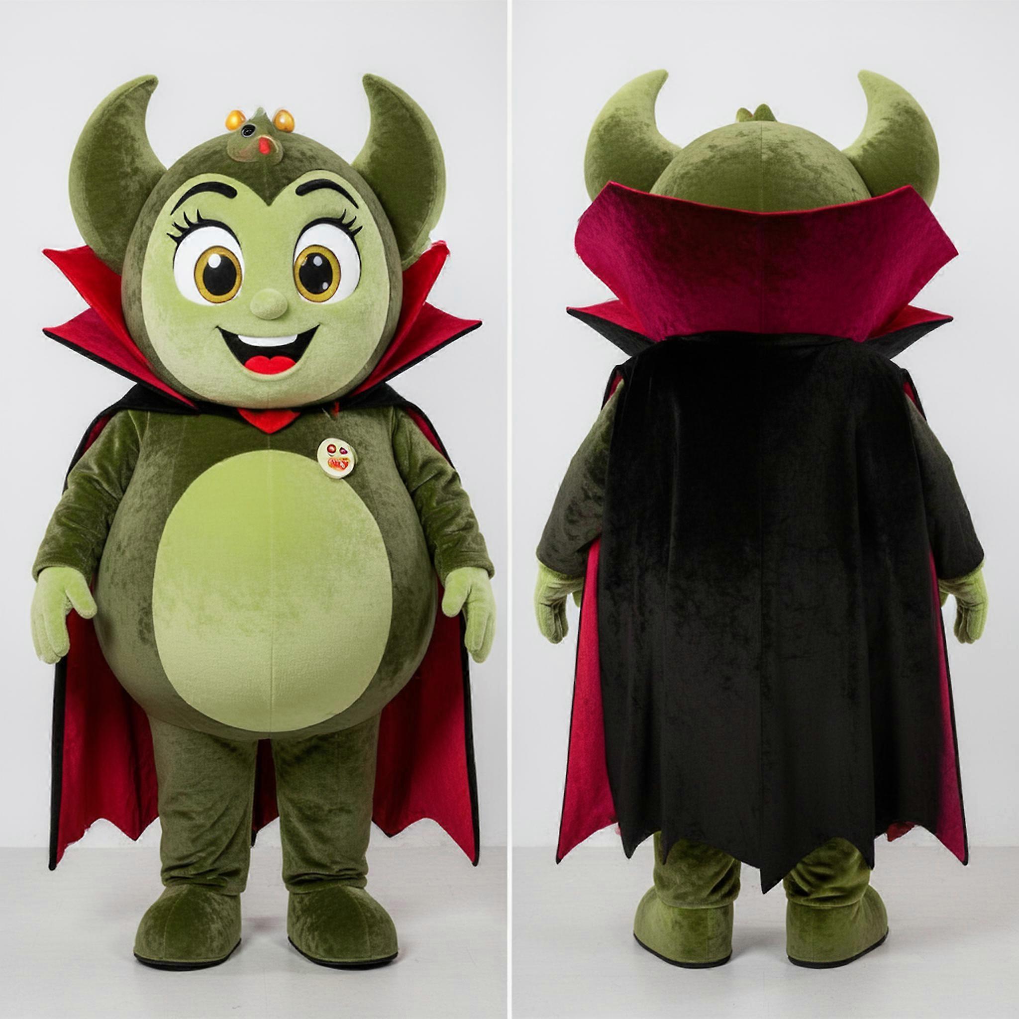 MASTICOT Olive Rounded Vampire Mascot