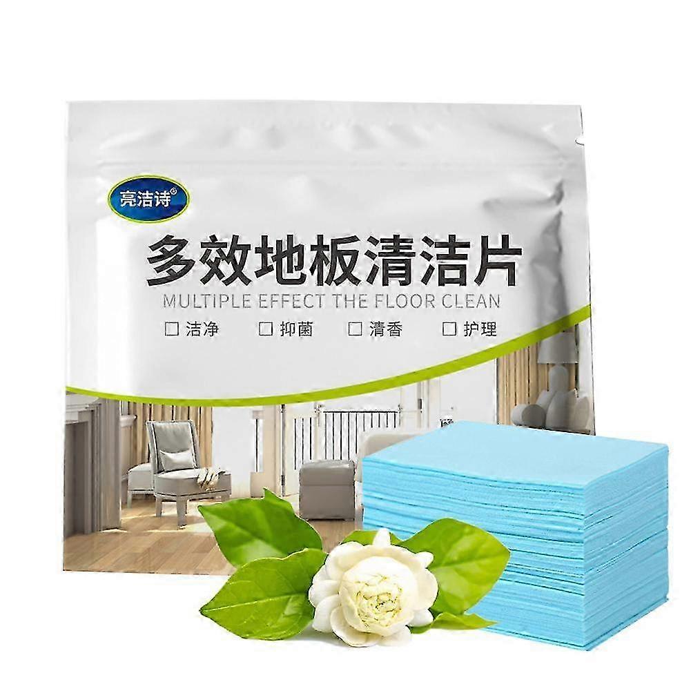30Pcs Multi Effect Toilet Cleaner Sheets Floor Cleaning Tablets Mopping Floor