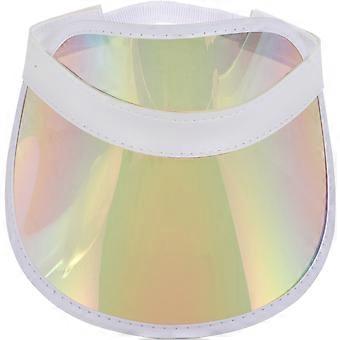 Plastic Sun Visor Hat Colored Wide Brim for Outdoor Use Sun Visor Hat