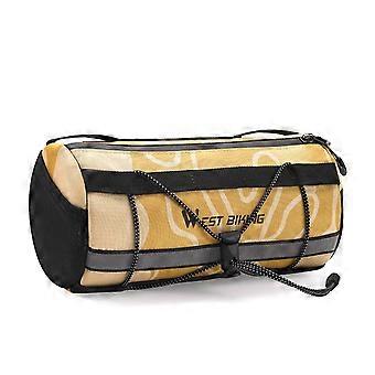 Praktisk Sykkelveske Multifunksjonell Sykkelveske Stor kapasitet Sykkel Front Oppbevaringsposer AntiDrop Slitesterk Sykkelveske Crossbody Bag