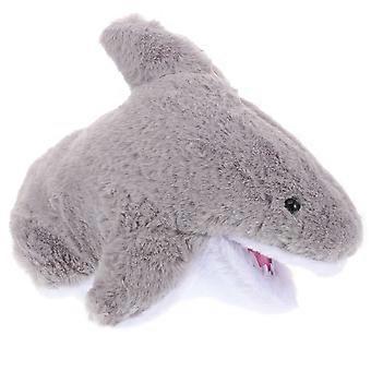 Shark Hand Puppet Interactive Plush Toy for Kids Role Play