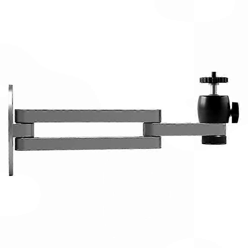Multi-Angle Adjustable & Foldable Projector Wall Mount Bracket, Universal Aluminum Alloy Wall Support