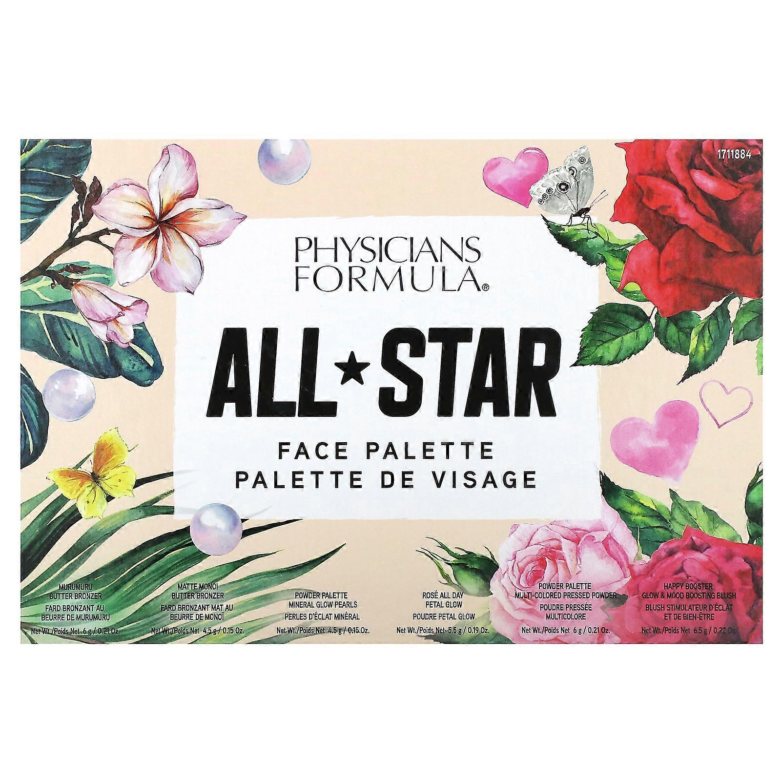 2 x Physicians Formula, All Star Face Palette, 1 Palette