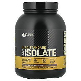 Optimum Nutrition, Gold Standard® 100% Isolate, Chocolate Bliss, 3 lb (1,36 kg)