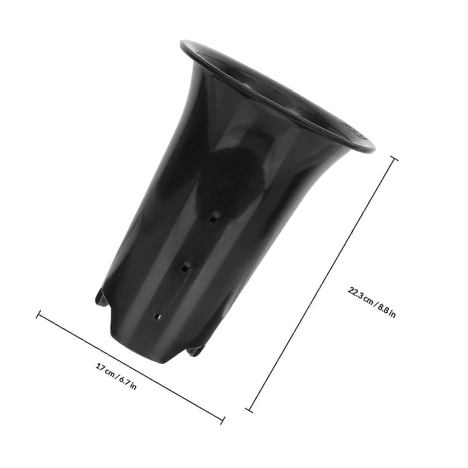 Orchid Pots Plastic Nursery Pots for Root Control 10Pcs