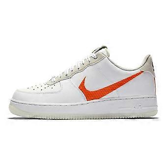Nike Air Force 1 White Total Orange GS CD7409-100