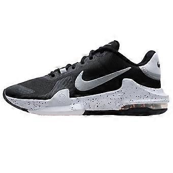 Nike Air Max Impact 4 Low-Top-Basketballschuhe für Herren, Schwarz/Weiß, DM1124-011