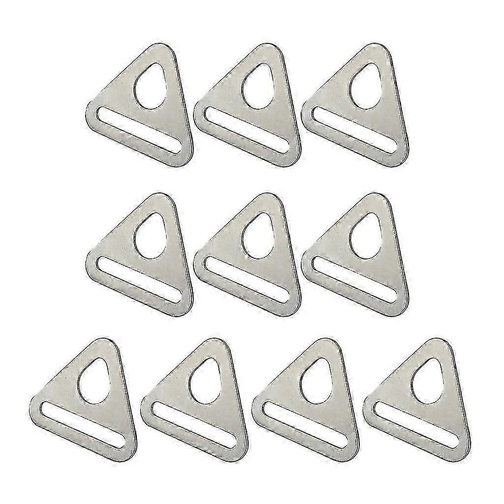 Stainless Steel Triangle Buckle Triangle Adjuster Ring Size Optional
