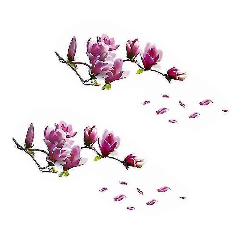 Removable Floral Wall Decor PVC