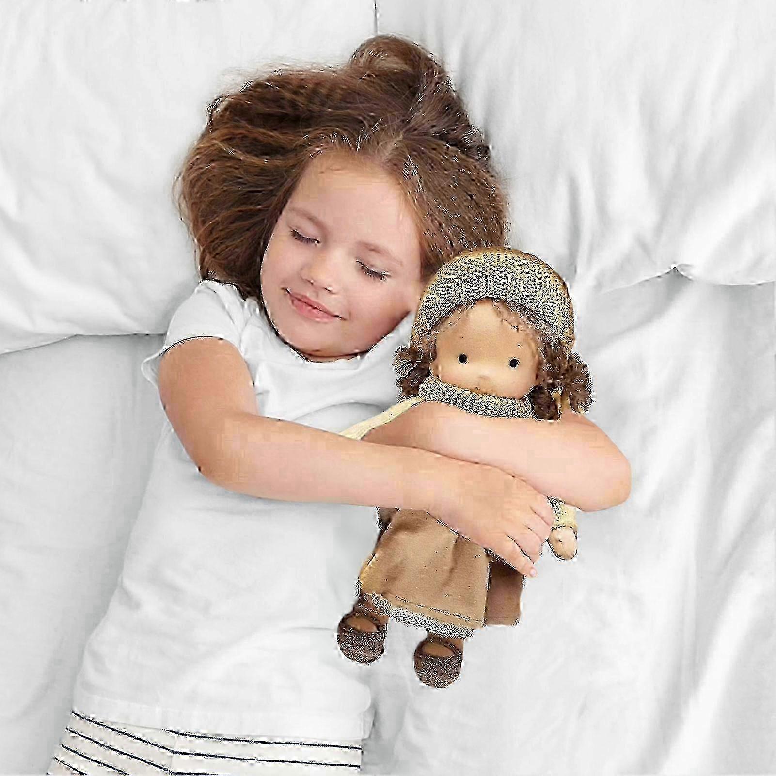 Expressive Crocheted Waldorf Doll