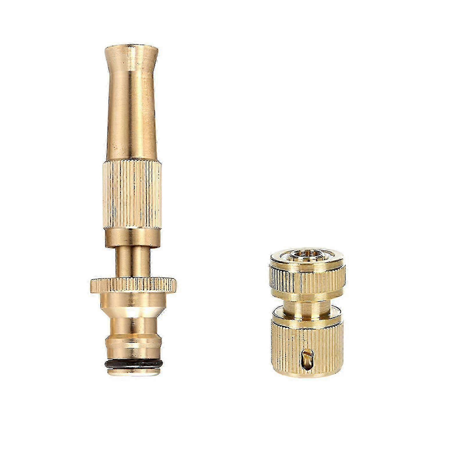 Adjustable Brass Garden Hose Nozzle
