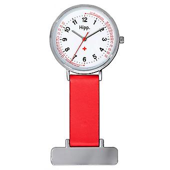 Hipp nurse watch for Women Analog Quartz with Cowskin Bracelet H30005