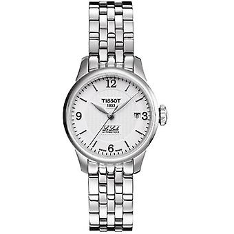 Watch tissot sra le locle aut.esf.plat. Swiss Automatic Analog Women's Watch with T41118334 Stainless Steel Bracelet