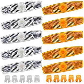 Waterproof High-Visibility Spoke Reflectors For Night Cycling