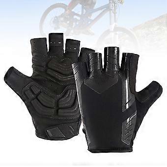 Cycling Accessories Men Sport Gloves Finger Vent Flexible Equipment Operation Polyester Fiber 1 Pair