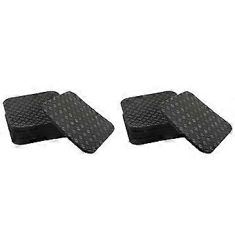 12PCS Treadmill Mat Pads,4x4x0.2inch Non-Slip Exercise Equipment Mat for Floor Protection for Treadmill, Exercise Bike-SNNGV