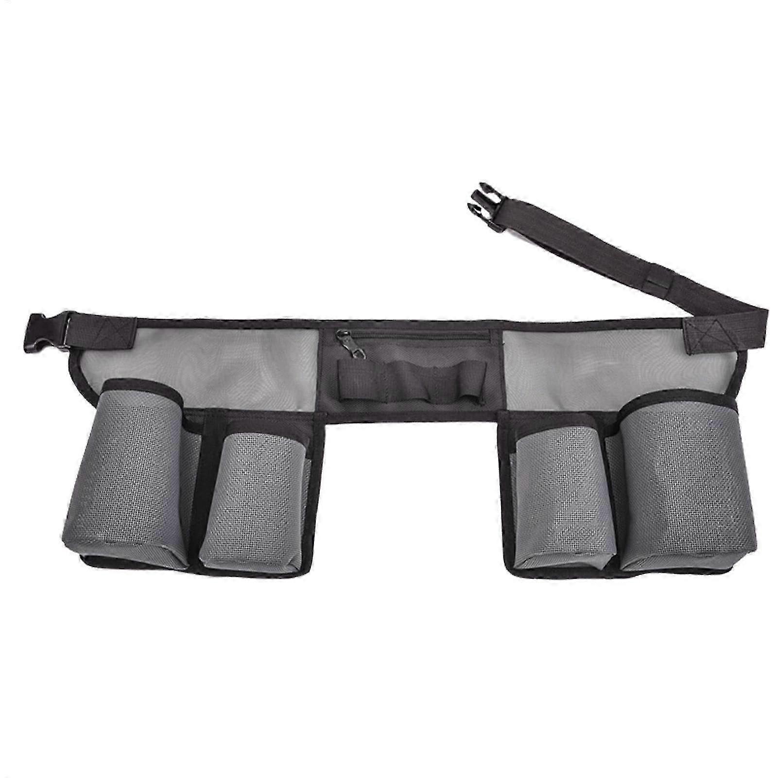 Adjustable Mesh Tool Belt With Deep Pockets
