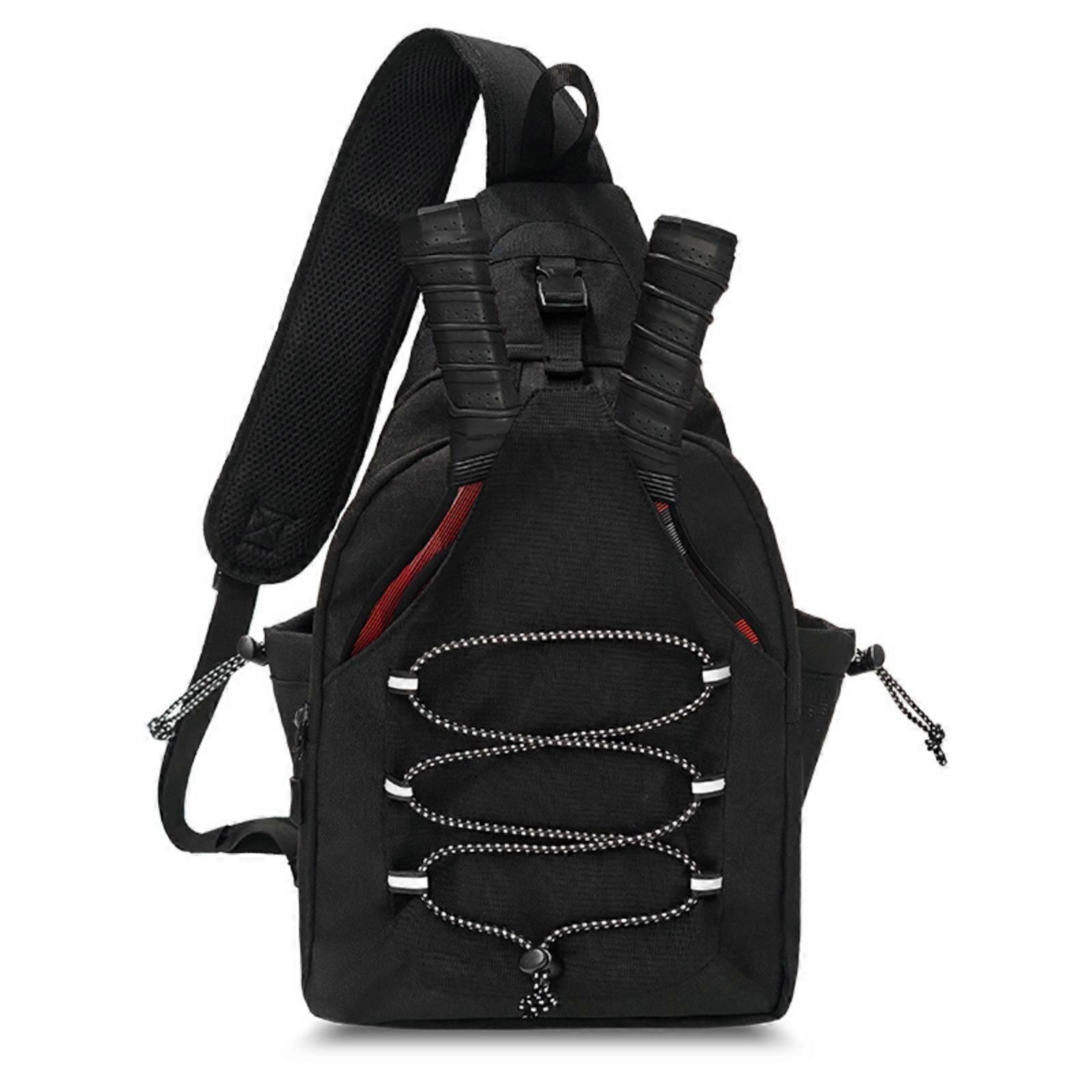 Mesh-Padded Pickleball Backpack | Multiple Pockets, Backpack with Paddle Pocket