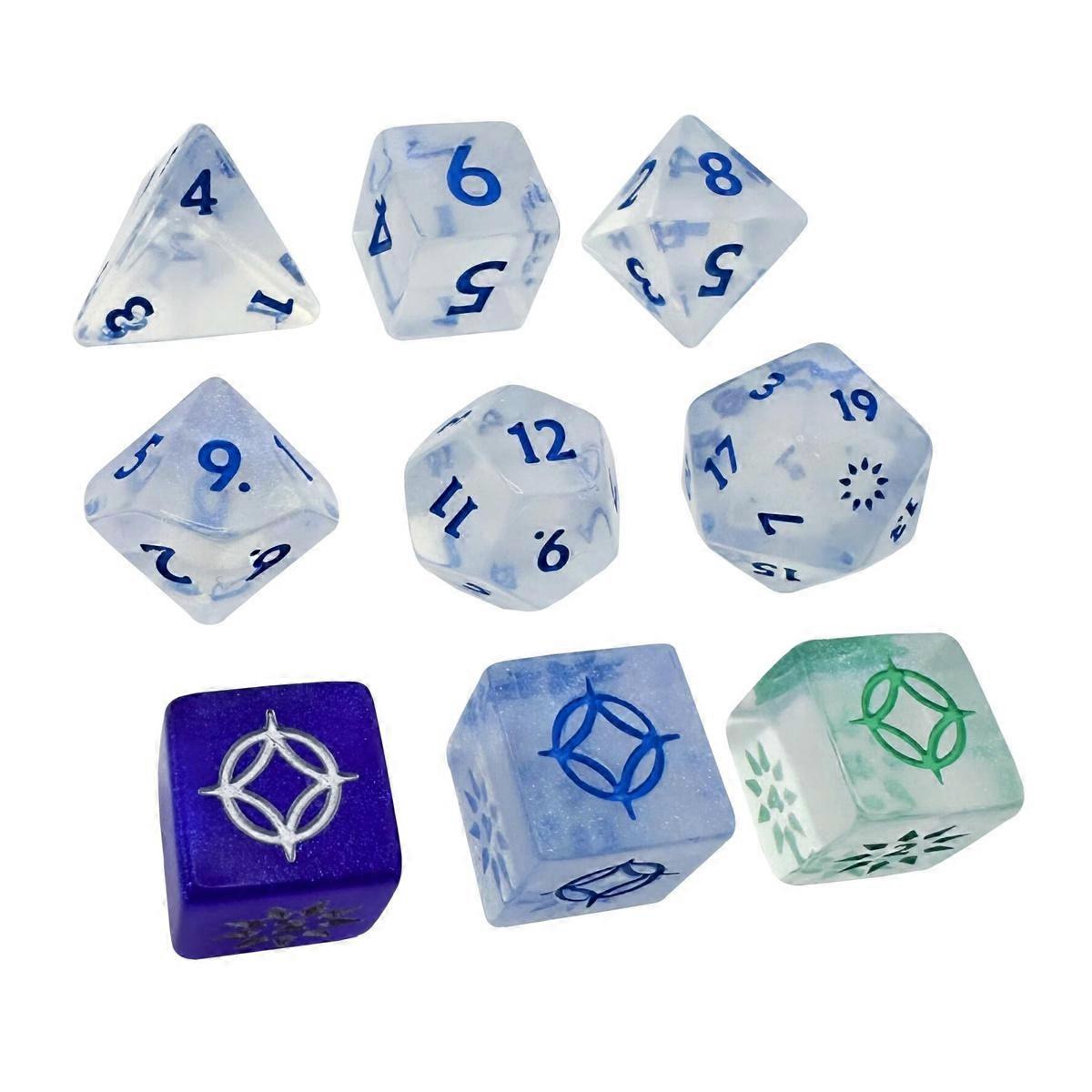 Cosmere Role Playing Game Stormlight Basic Polyhedral Role Playing Game Dice Set