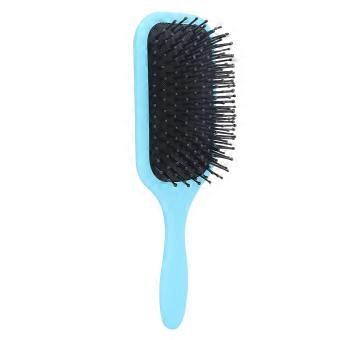 Detangling Cushion Hair Brush for Women Soft Ergonomic Design Scalp Styling Comb for Curly Straight Hair Blue