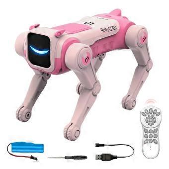Interactive RC Robot Dog Toy for Kids, Smart Voice‑Controlled Remote‑Controlled Robot Dog, Programmable Electric Robotic Pet Toy for Children-way1